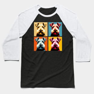 Lakeland Terrier Pop Art - Dog Lovers Baseball T-Shirt